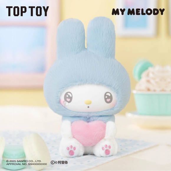 Sanrio Other - My Melody 50th Anniversary Blueberry Milk Candy Plush